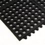 LOSETA CLIC MAT 90x90CM. 14MM NEGRO