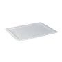 TAPA CUBETA ALIMENTARIA HDPE 600X400 BLANCA