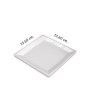 PLATO PLAST. 13,6X13,6 BLANCO C.480