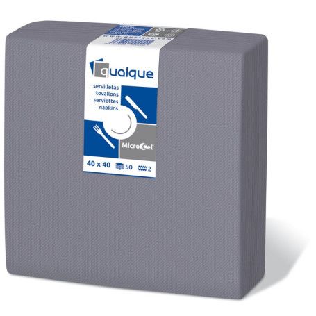 SERV. CEL. 40X40-2C P&P GRIS CLARO P.100
