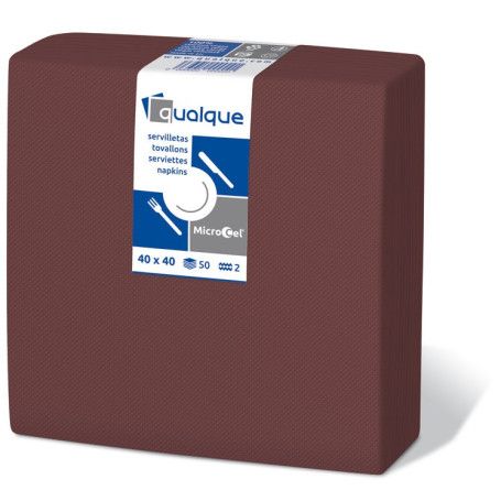 SERV. CEL. 40X40-2C P&P 14206-MARRON P.100