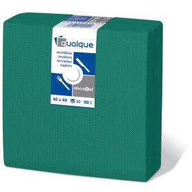 SERV. CEL. 40X40-2C P&P 14209-VERDE OSC P.100