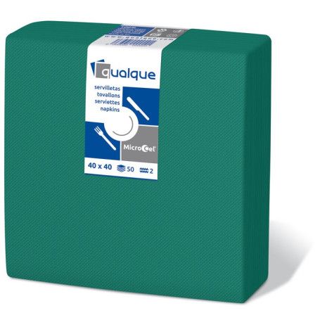 SERV. CEL. 40X40-2C P&P 14209-VERDE OSC P.100