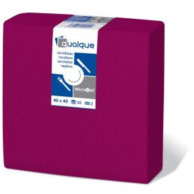 SERV. CEL. 40X40-2C P&P 14201-BURDEOS P.100