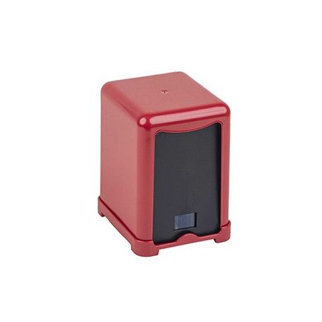SERVILLETERO MINI-SERVIS PLASTICO ROJO