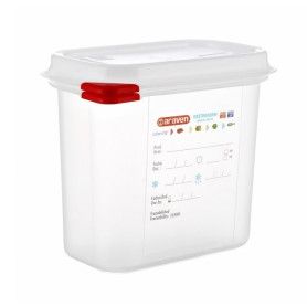 RECIPIENTE C/TAPA GN 1/9 176X108X150H - 1,5L.