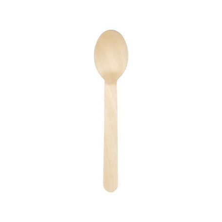 CUBIERTO MADERA CUCHARA 16CM C.1000