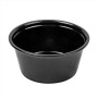 TARRINA PLAST. SALSA 60CC.NEGRO P.100