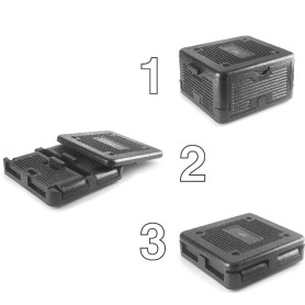 CAJA ISOTERMO PPE 38X38X22 NEGRO