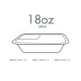 BANDEJA BAGAZO BL.2C 195X180X40 550CC W4GBCC C.600 OB